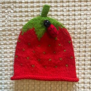 Strawberry beanie